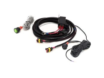 Kit de câblage pour deux lampes avec interrupteur momentané (3 broches, Superseal, 12 V)