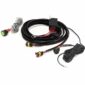 Kit de câblage pour deux lampes avec interrupteur momentané (3 broches, Superseal, 12 V)