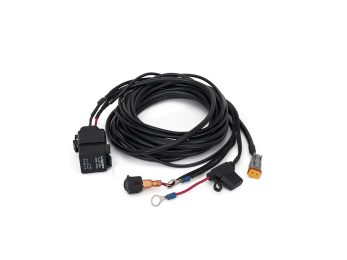 Kit de câblage pour une lampe avec commutateur (2-broches, Deutsch DT, 12V)