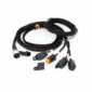 Kit de câblage quatre lampes avec connecteur ITT (4-broches, Deutsch DT, 12V)