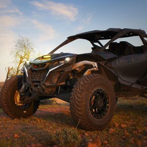 CAN-AM Maverick R – Kit de Montage pour Capot