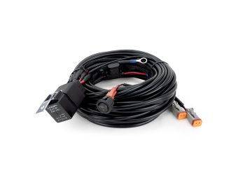 Kit de câblage deux lampes avec câble prolongé (2-broches, Deutsch DT, 12V)