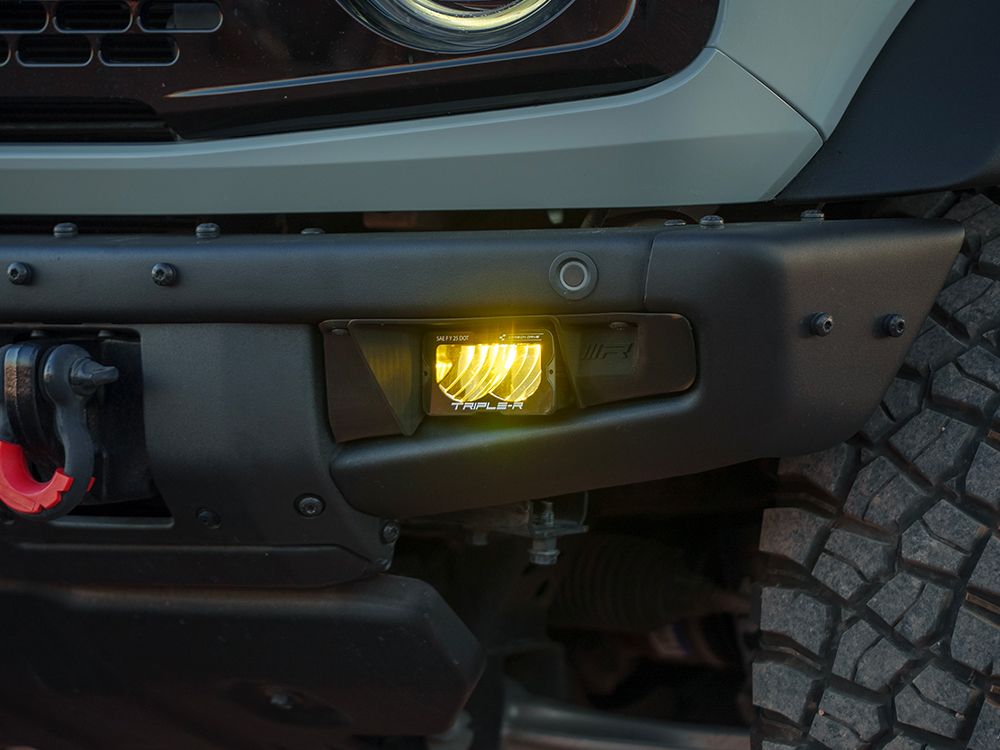 Ford Bronco (2021+) / Bronco Raptor (2022+) – Kit De Mise À Niveau Des Phares Antibrouillard (2x Carbon-2 Drive)