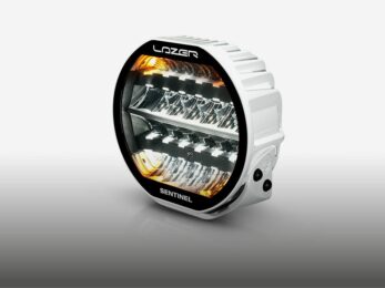 Sentinel 9'' Highline Avec fonction Gyrophare (Blanc)