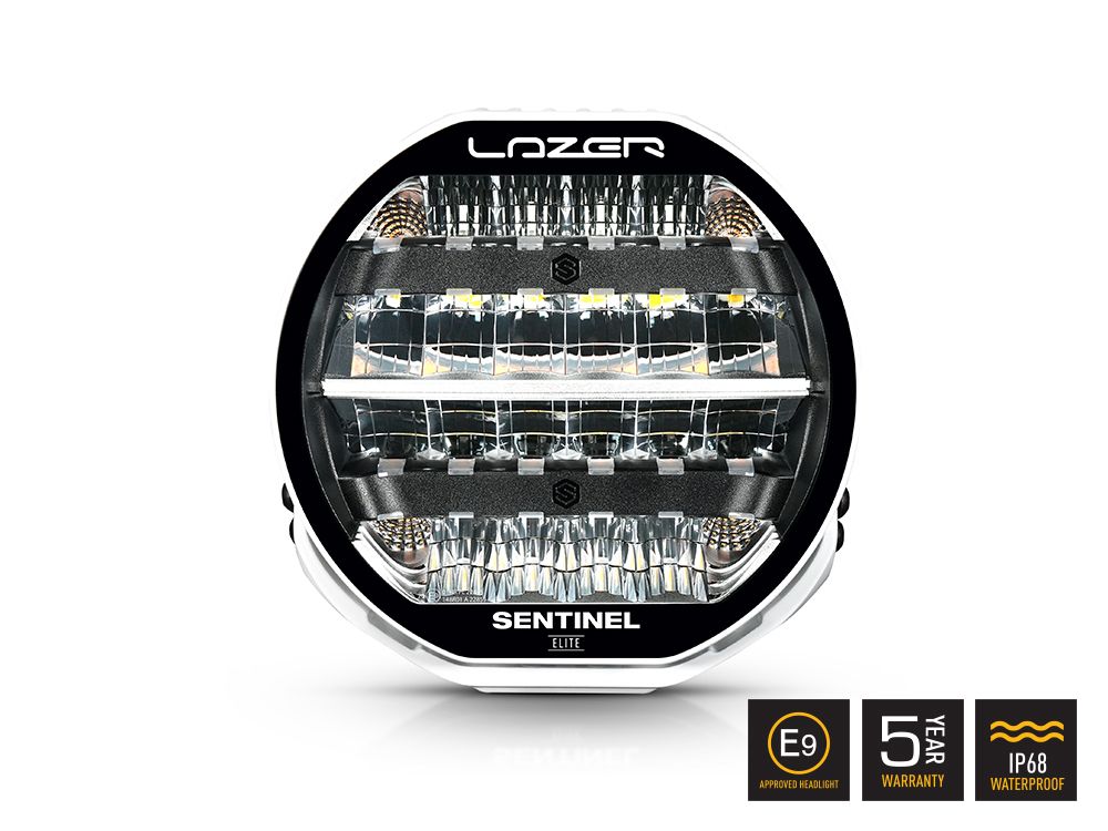 Sentinel 9’’ Elite Blanc avec fixation Slim